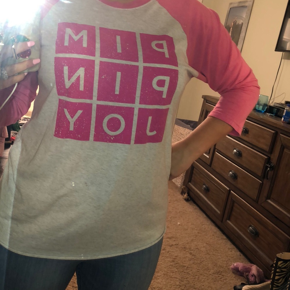 Pink and gray long sleeve - PIMPIN JOY